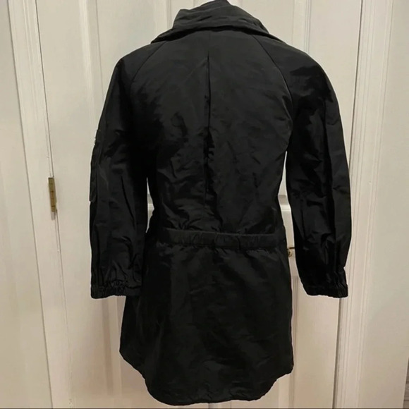 Caché Lightweight Pocket Zipper Windbreaker Rain Trench Coat XS - Picture 9 of 10